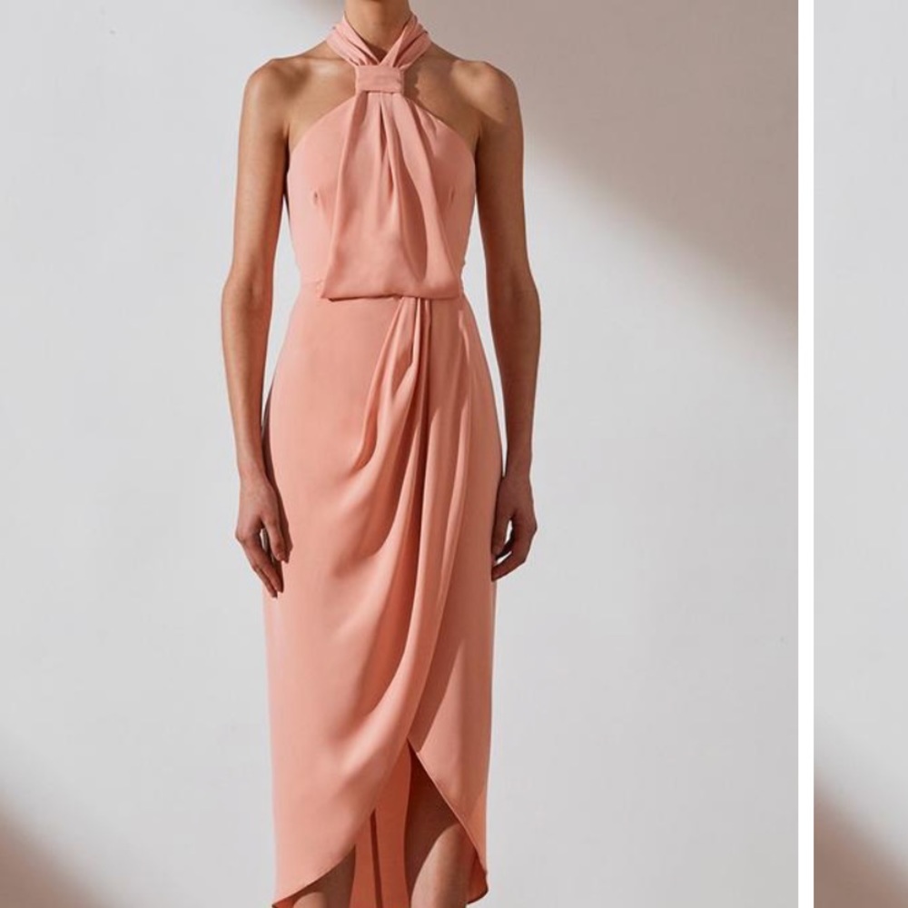 Shona Joy Knot Draped Dress